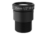 Axis CCTV-Objektiv - 12.7 mm (1/2") - M12-Anschluss - 25 mm - f/2.4 (Packung mit 4)