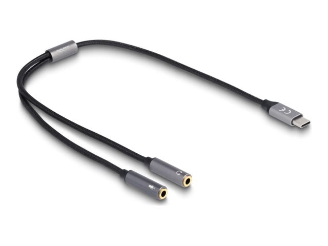 Delock Adapter USB-C auf Klinkenstecker - USB-C