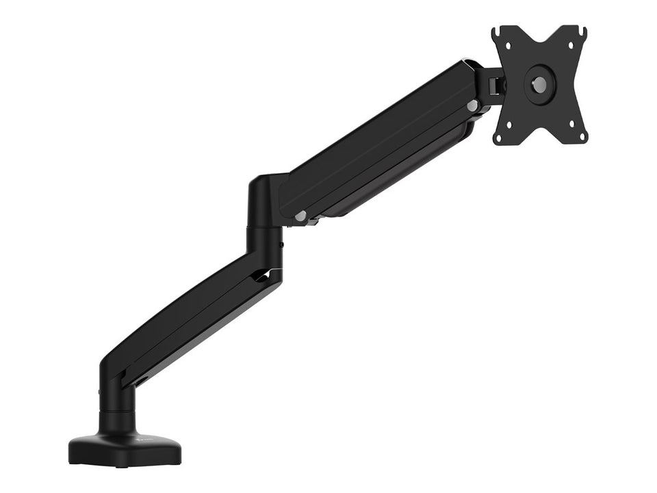 j5create JTSA101 - Befestigungskit (Monitorarm, Klemmmontagesockel, Tischplattenbohrung) - für Monitor - ergonomisch - Aluminium, Kunststoff, Stahl - Schwarz - Bildschirmgröße: 43.2-81.3 cm (17"-32")