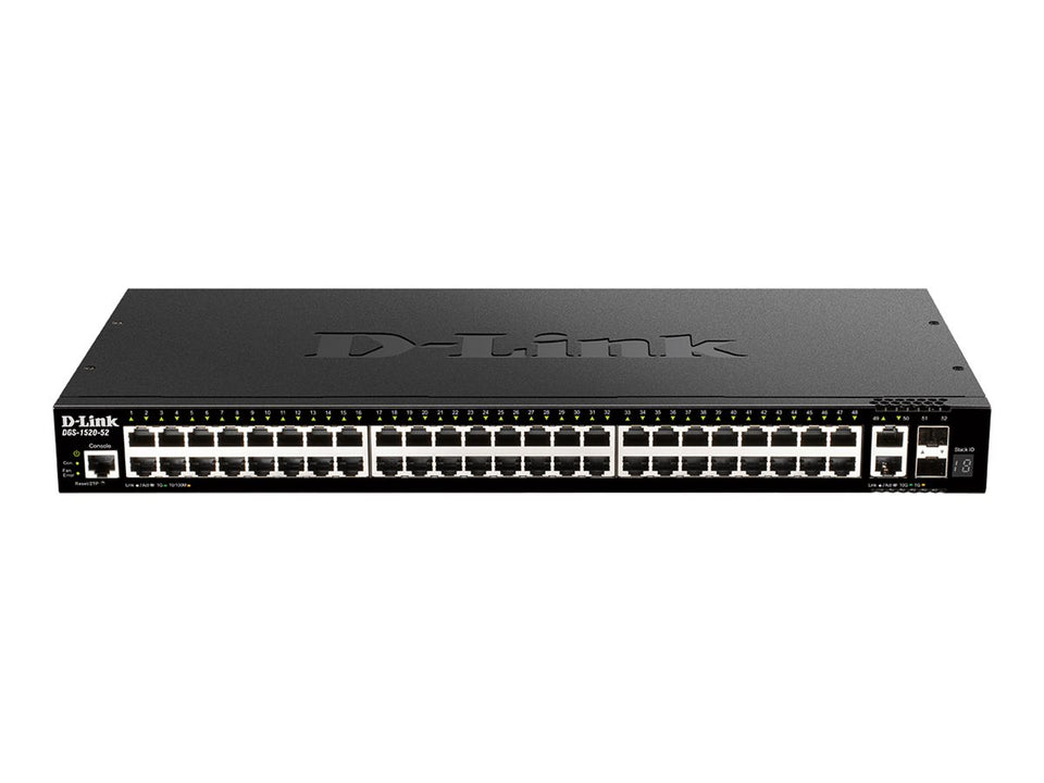 D-Link DGS 1520-52 - Switch - L3 - Smart - 48