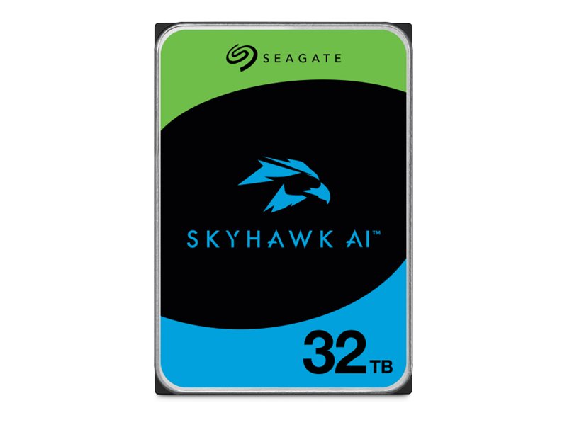 Seagate SkyHawk AI - Festplatte - 32 TB - intern - 3.5" (8.9 cm)