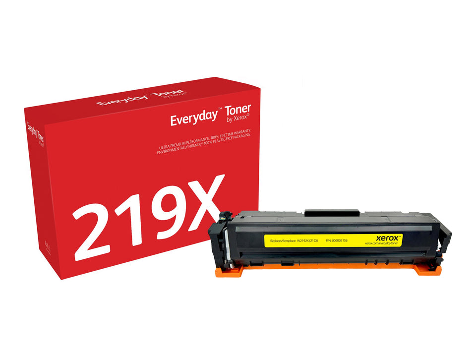 Xerox Everyday - Mit hoher Kapazität - Gelb - kompatibel - Box - Tonerpatrone (Alternative zu: HP 219X, HP W2192X)