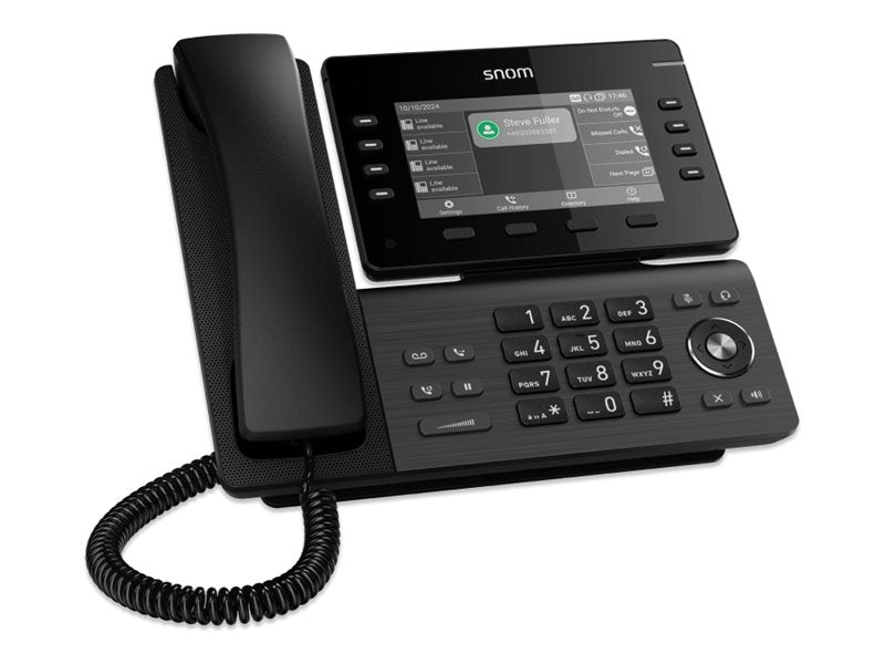 Snom D812 - VoIP-Telefon - SIP, SDP, RTP, RTCP