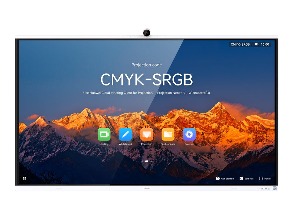 Huawei IdeaHub S2 IHS2-86SA - 218 cm (86") Diagonalklasse LCD-Display mit LED-Hintergrundbeleuchtung - Konferenz - mit integrierte interaktive Tafel, PC und Touchscreen, 4K Kamera, Mikrofon - 4K UHD (2160p)