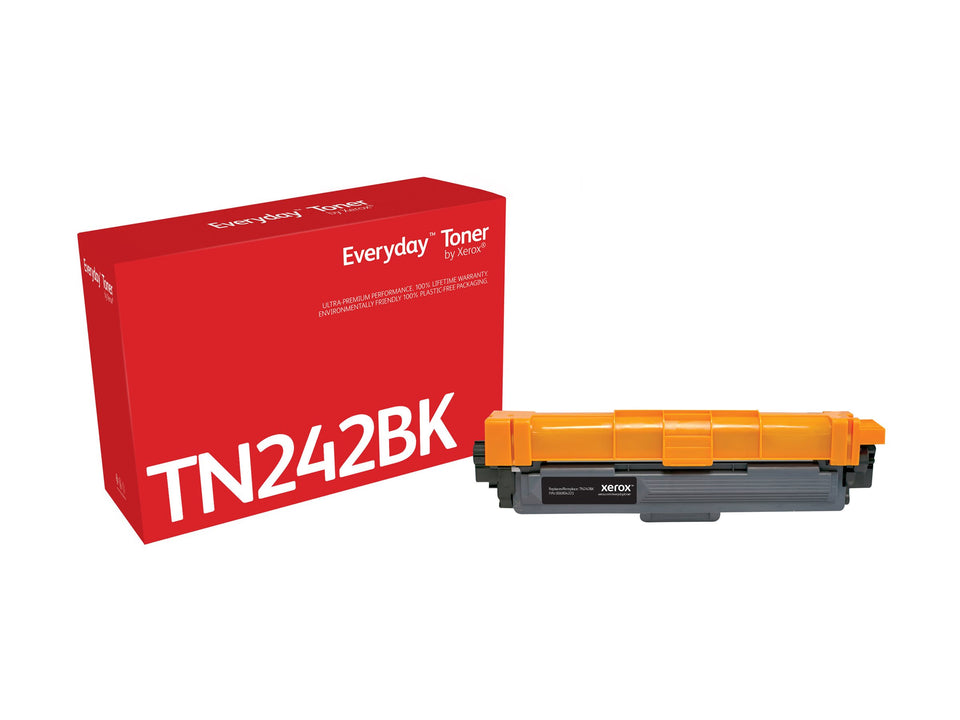 Xerox Everyday - Schwarz - kompatibel - Tonerpatrone (Alternative zu: Brother TN242BK)