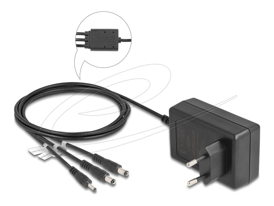 Delock Netzteil - Wechselstrom 100-240 V - 36 Watt