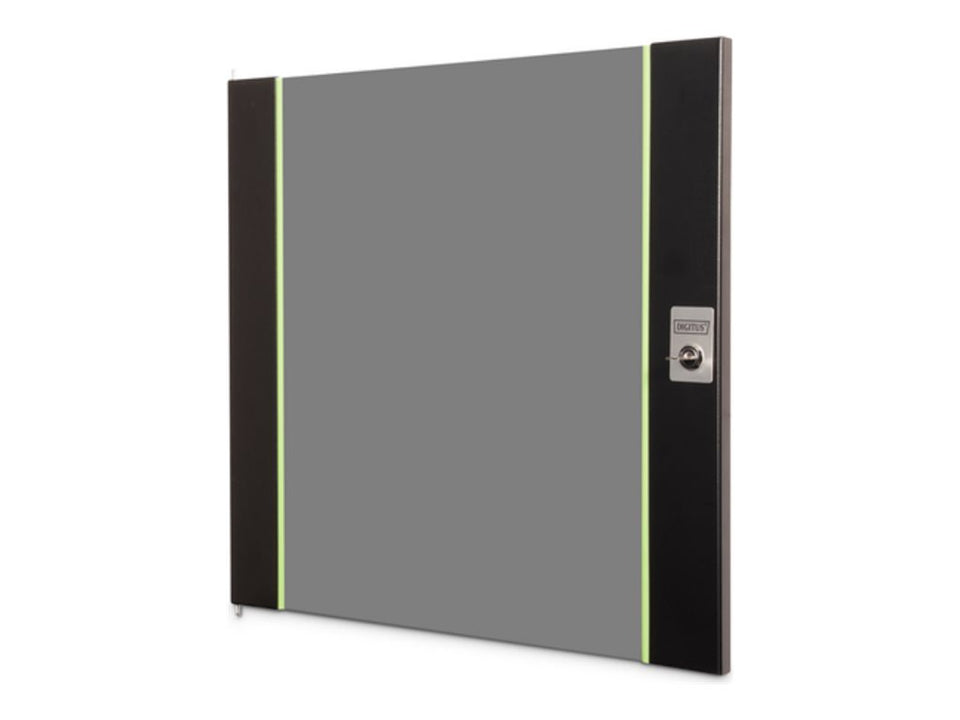 DIGITUS Glas-Fronttür für 19" 12HE Wandgehäuse Unique Serie