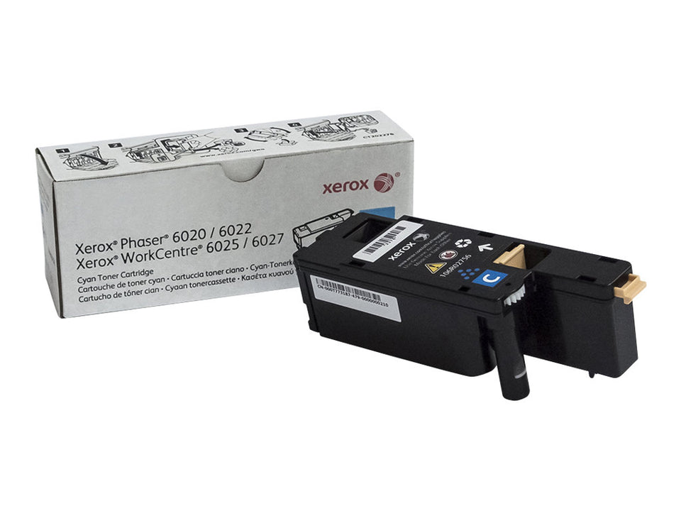 Xerox WorkCentre 6027 - Cyan - original - Tonerpatrone