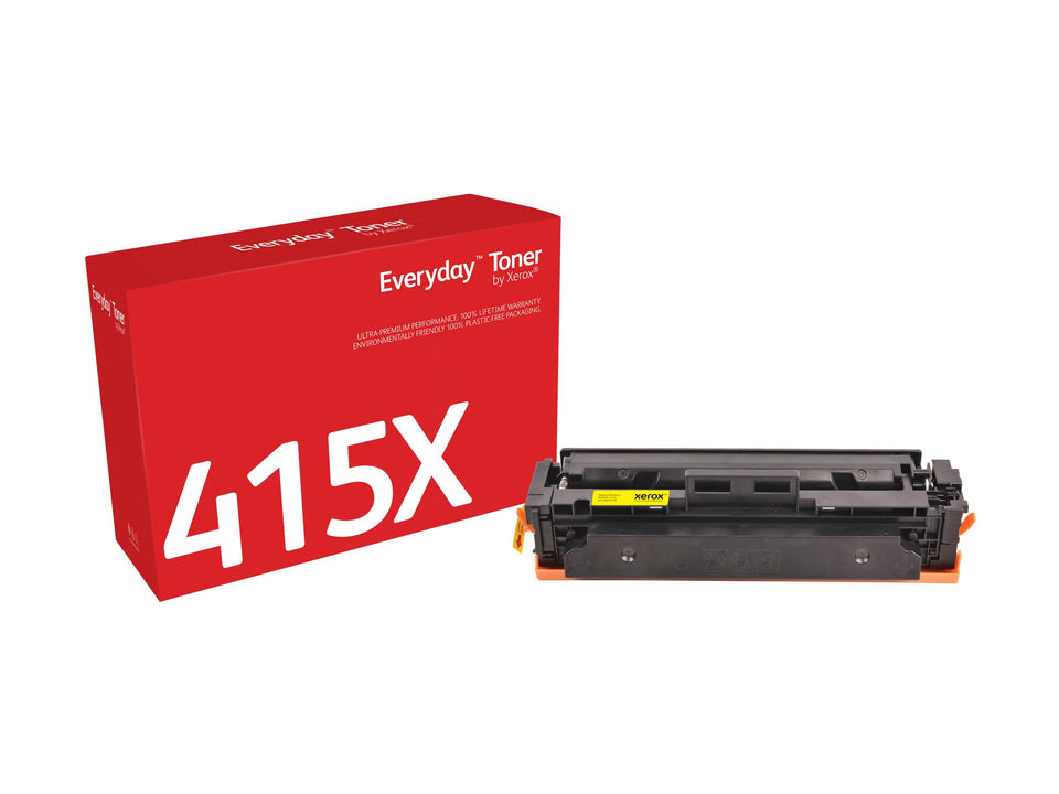 Xerox Everyday - Hohe Ergiebigkeit - Gelb - kompatibel - Tonerpatrone (Alternative zu: HP 415X, HP W2032X)