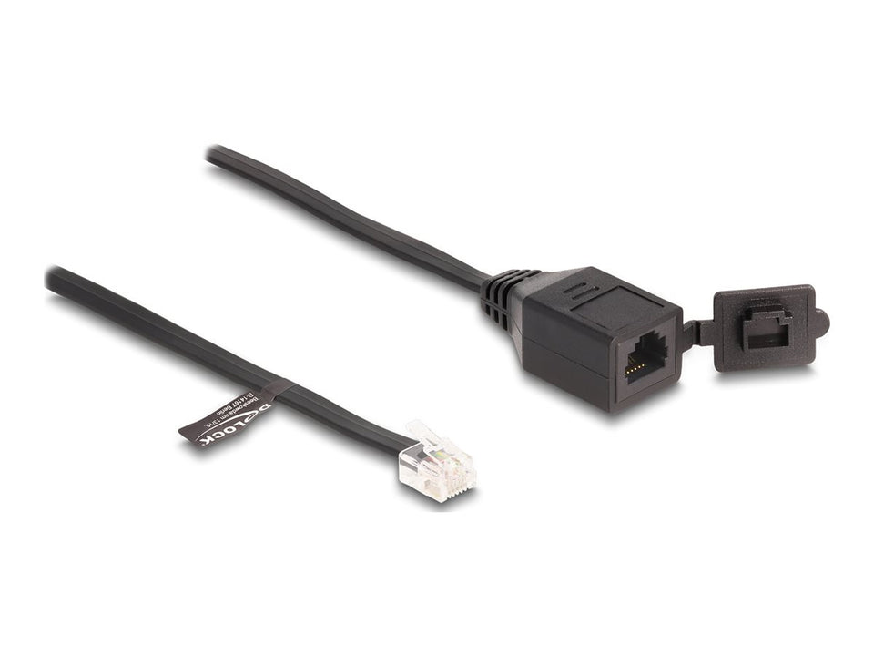 Delock Telefonverlängerungskabel - RJ-12 (M)