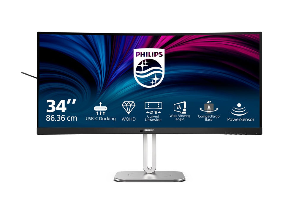 Philips 34B2U5600C - 5000 Series - LED-Monitor - gebogen - USB - 86.36 cm (34")