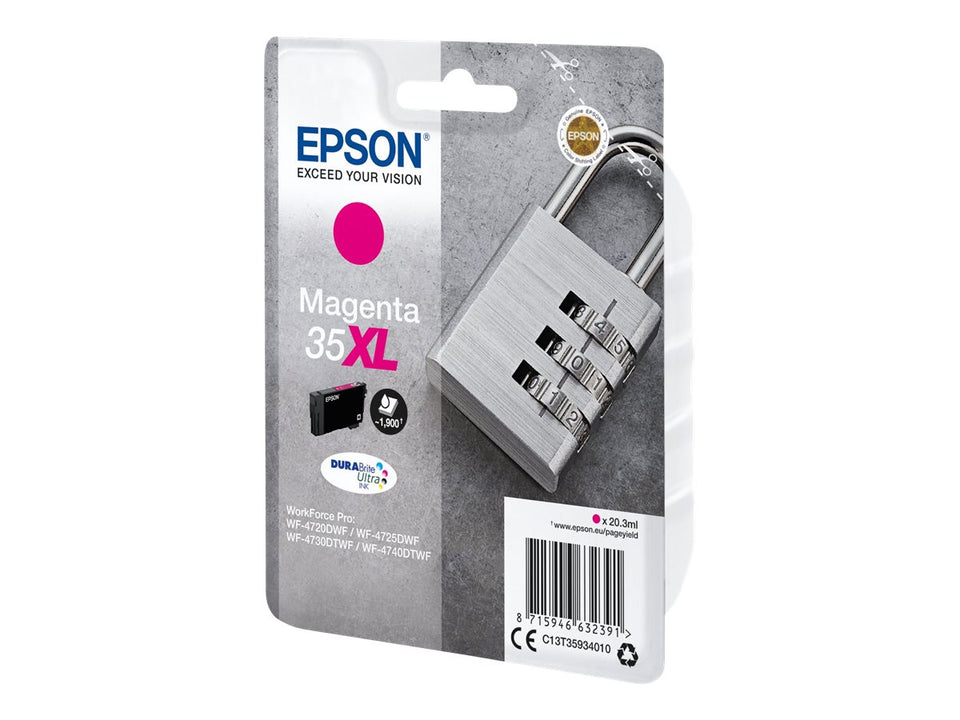 Epson 35XL - 20.3 ml - XL - Magenta - original