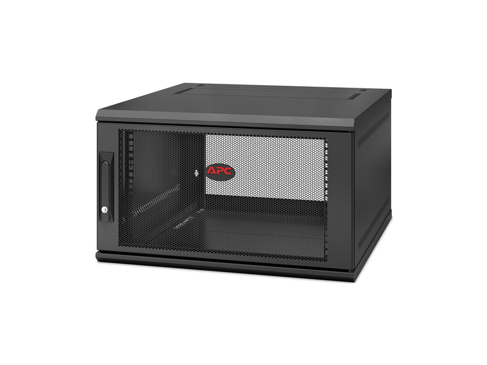 APC NetShelter WX AR106SH6 - Gehäuse - geeignet für Wandmontage - Schwarz - 6U - 48.3 cm (19")