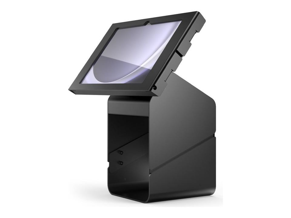Compulocks Galaxy Tab S9+/S9FE+ 12.4" Apex Enclosure Tablet Printer Kiosk - Aufstellung - Kiosk-Style - für Drucker / Tablet - verriegelbar - hochwertiges Aluminium - Bildschirmgröße: 31.5 cm (12.4")