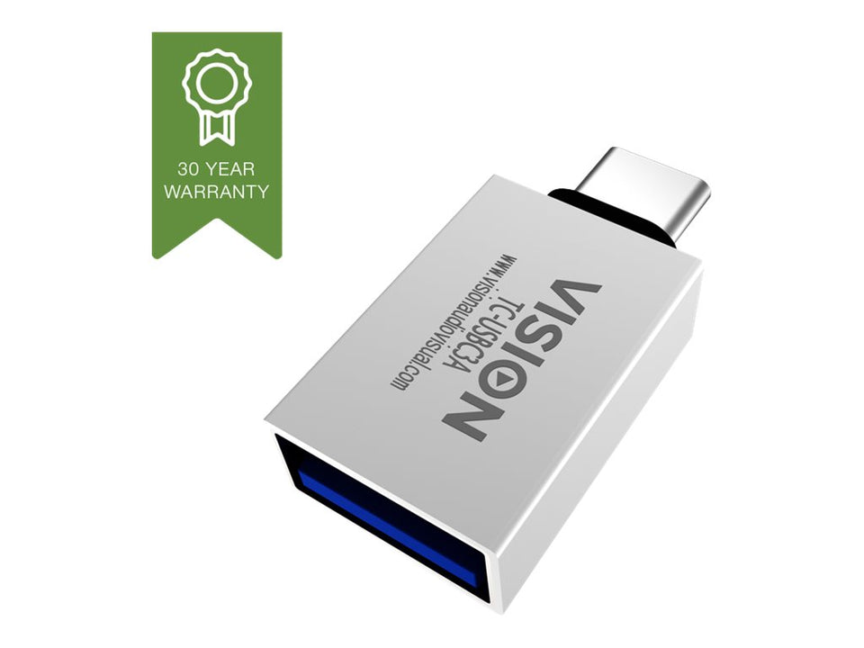 Vision USB-Adapter - USB-C (M) zu USB Typ A (W)