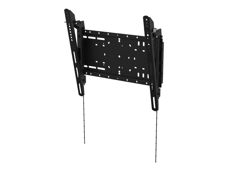 Vision VFM-W4X4T - Heavy Duty - Klammer - neigen - für Media Player / LCD-Display - kaltgewalzter Stahl - Schwarz - Bildschirmgröße: 94-177.8 cm (37"-70")
