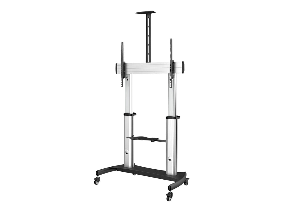 StarTech.com TV-Wagen - Fernsehständer mit Rollen für 60-100 Zoll-Displays (100kg)