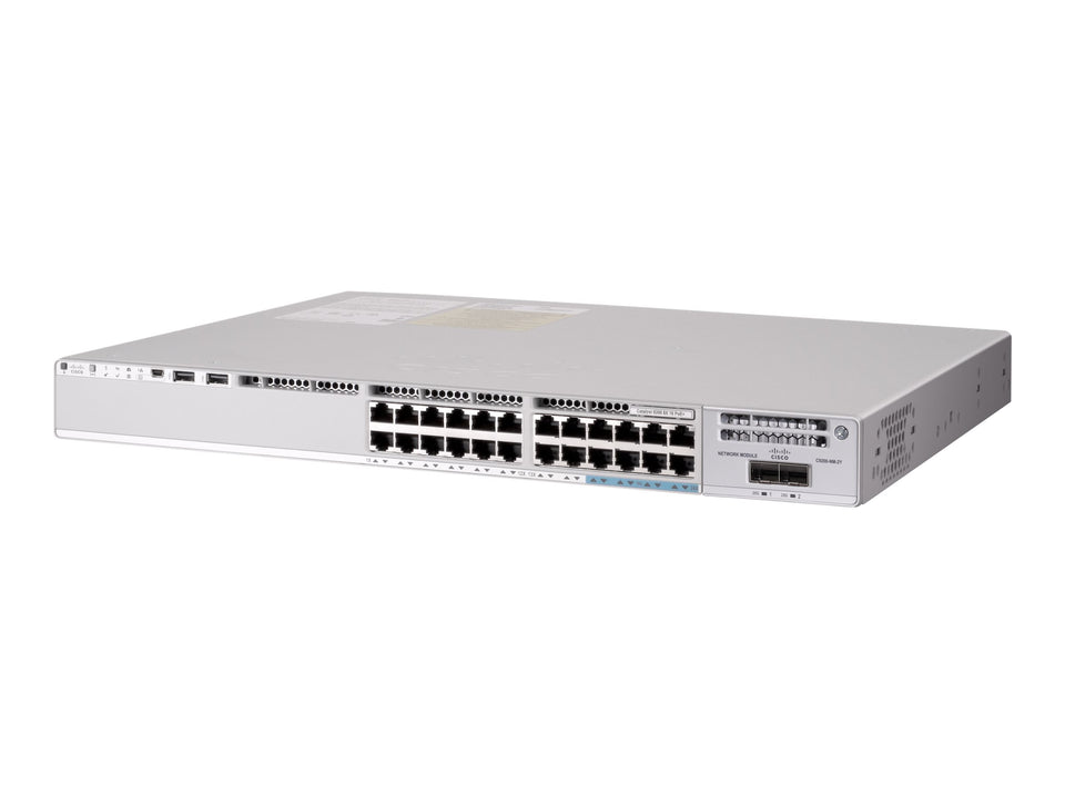 Cisco Catalyst 9200 - Network Essentials - Switch - L3 - managed - 8 x 100/1000/2.5G/5G/10GBase-T + 16 x 10/100/1000 (PoE+)