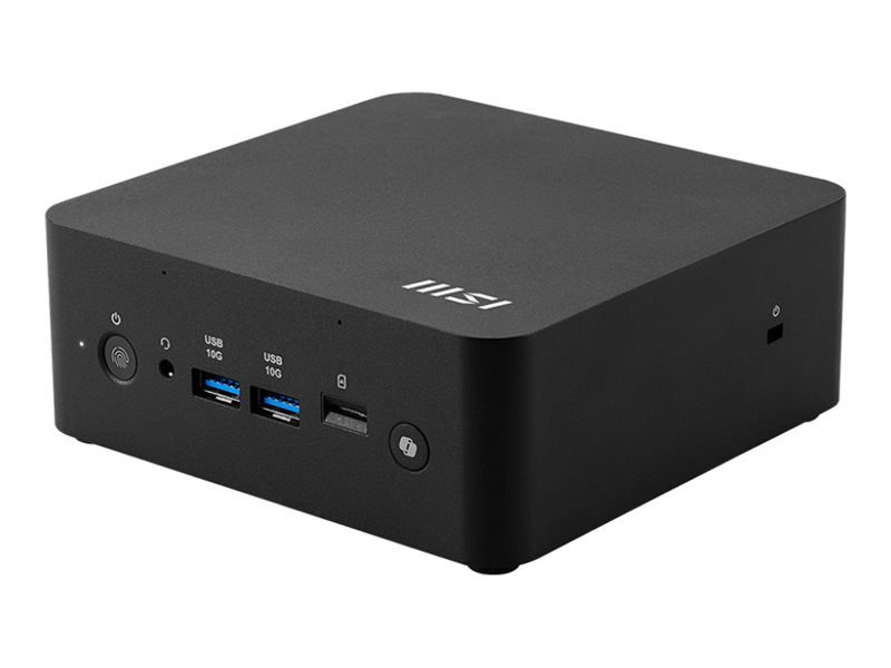 MSI Cubi NUC AI+ 2MG 030at - Mini-PC - Core Ultra 7 258V / 2.2 GHz - RAM 32 GB - SSD 1 TB - NVMe - Intel Arc Graphics 140V - Wi-Fi 6E, Bluetooth 5.3, 1GbE, 2.5GbE - WLAN: 802.11a/b/g/n/ac/ax (Wi-Fi 6E)