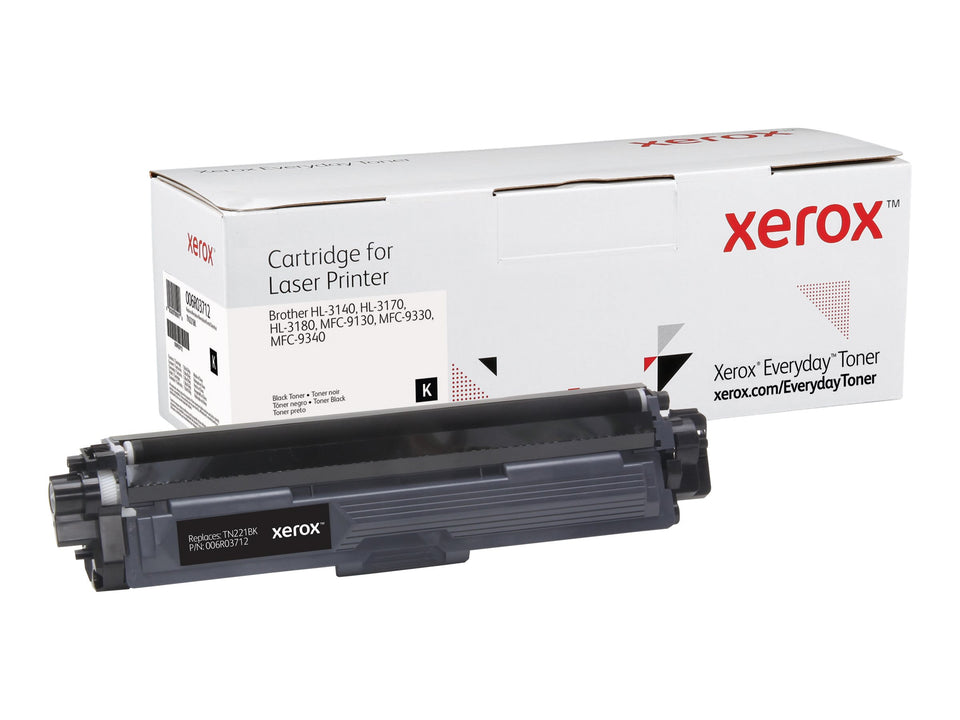 Xerox Everyday - Schwarz - kompatibel - Tonerpatrone (Alternative zu: Brother TN221BK)