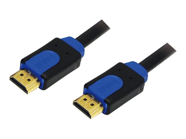 LogiLink HDMI-Kabel mit Ethernet - HDMI männlich