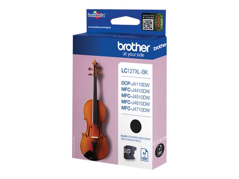 Brother LC127XLBK - Sehr hohe Ergiebigkeit