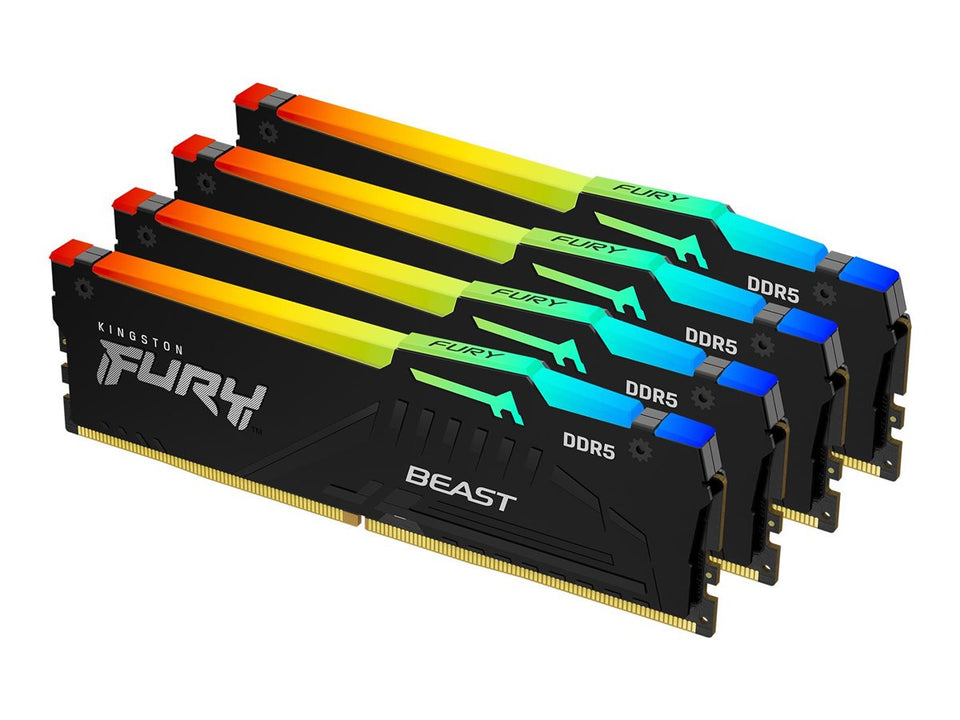 Kingston FURY Beast - DDR5 - Kit - 128 GB: 4