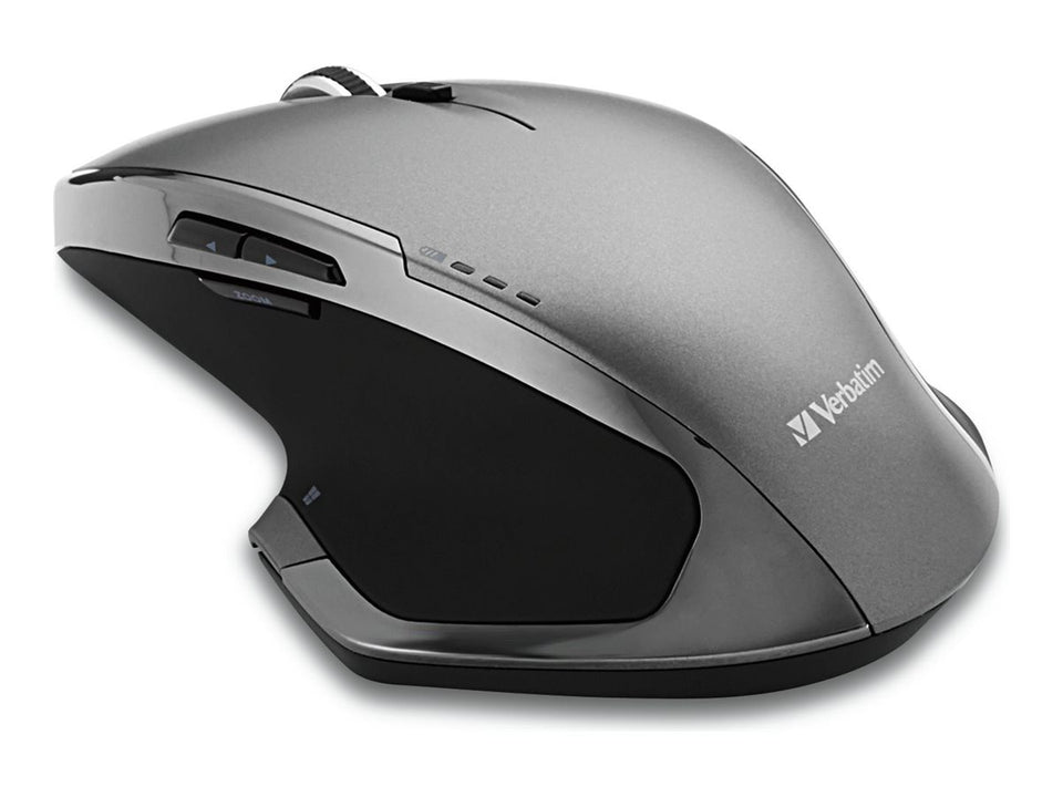 Verbatim Deluxe - Maus - 8 Tasten - kabellos - 2.4 GHz - kabelloser Empfänger (USB)
