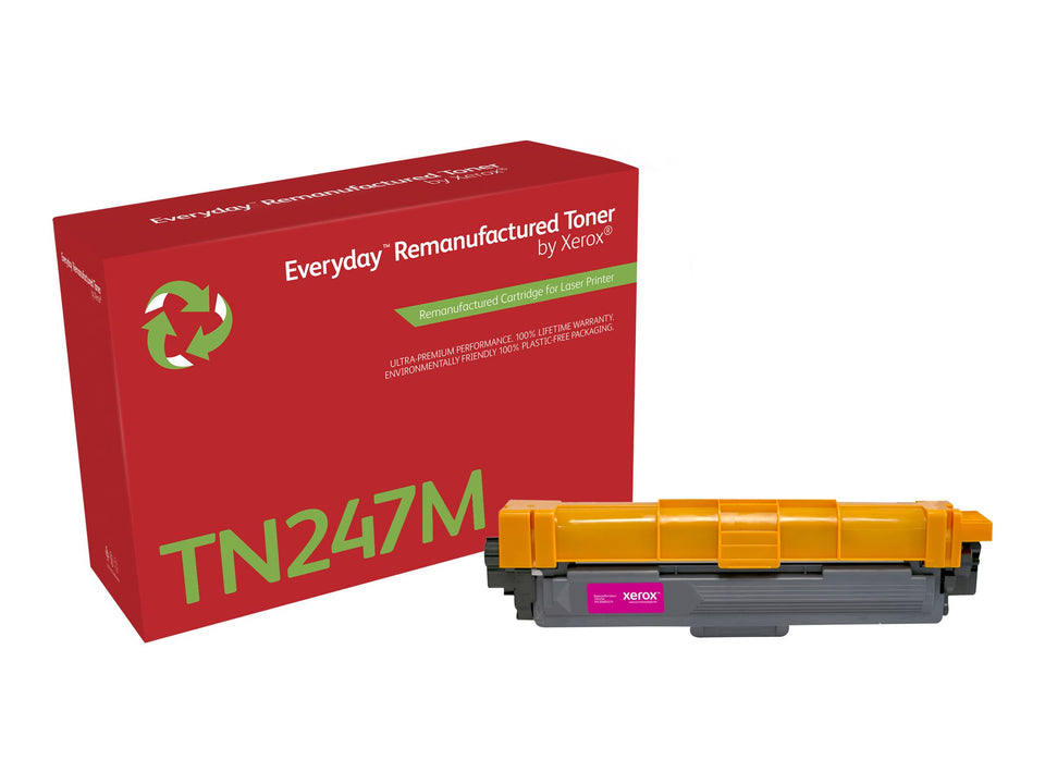 Xerox Everyday - Mit hoher Kapazität - Magenta - kompatibel - Box - wiederaufbereitet - Tonerpatrone (Alternative zu: Brother TN247M)
