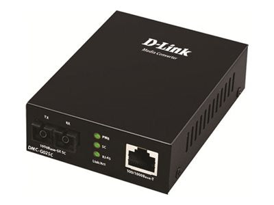 D-Link DMC G02SC - Medienkonverter - 1GbE - 10Base-T