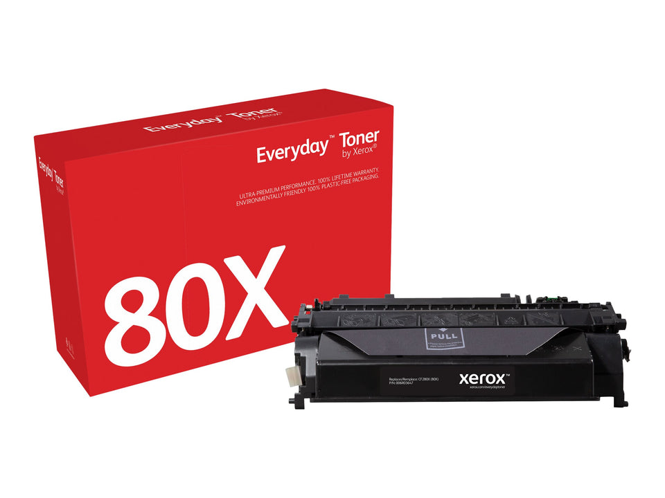 Xerox Everyday - Hohe Ergiebigkeit - Schwarz - kompatibel - Tonerpatrone (Alternative zu: HP CF280X)