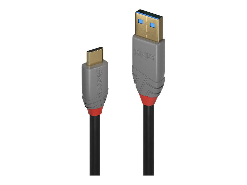 Lindy Anthra Line - USB-Kabel - USB-C (M) zu USB Typ A (M)