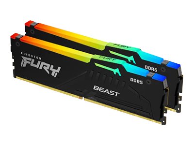 Kingston FURY Beast RGB - DDR5 - Kit - 64 GB: