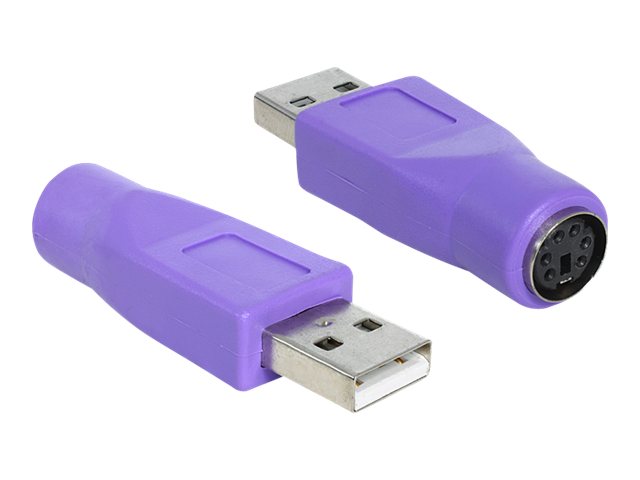 Delock Tastatur- / Maus-Adapter - PS/2 (W)