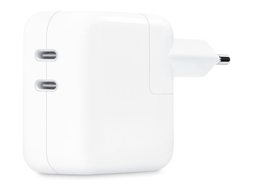 Apple Netzteil - 35 Watt - 2 Ausgabeanschlussstellen (USB-C)