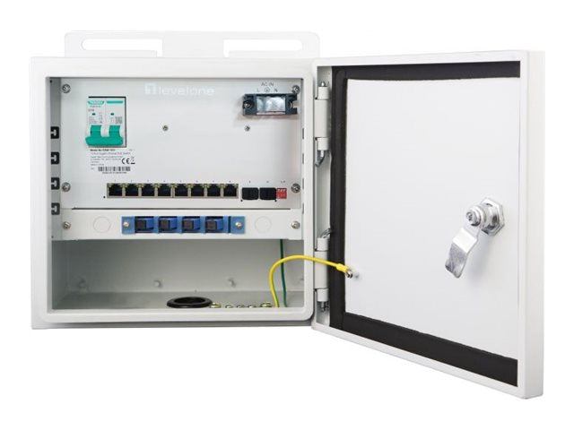 LevelOne Switch - Smart - 10 x 10/100/1000