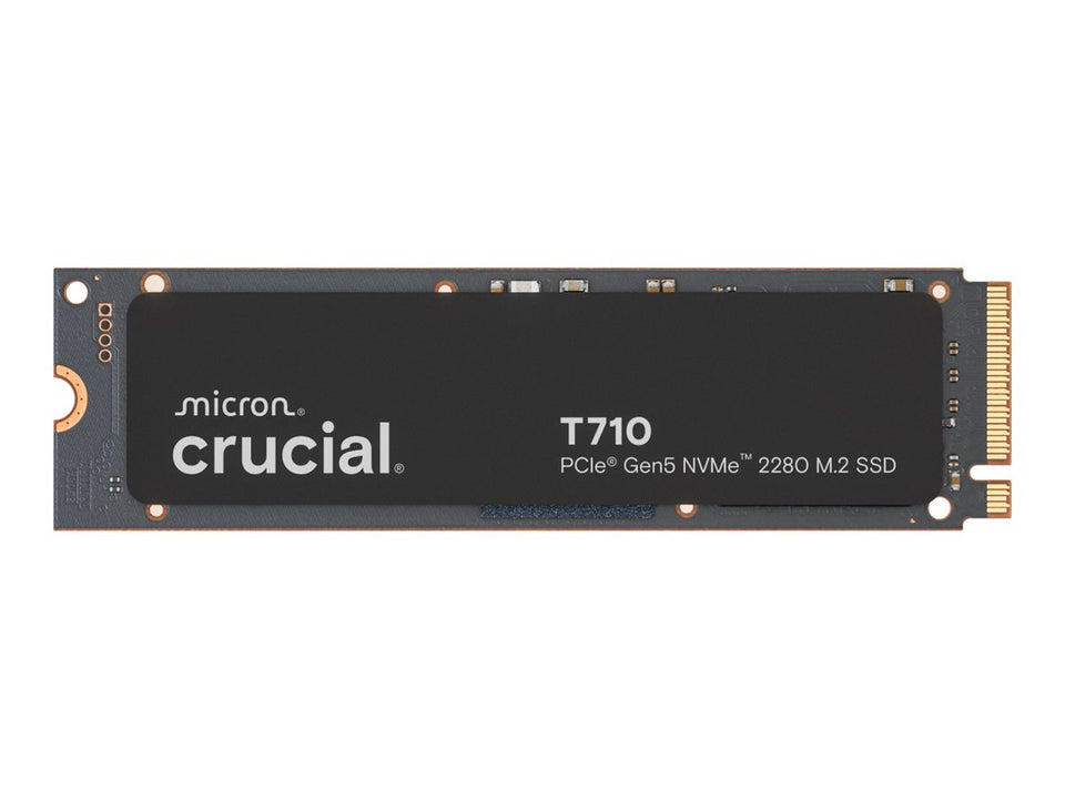 Crucial T710 - SSD - verschlüsselt - 4 TB - intern - M.2 2280 - PCI Express 5.0 (NVMe)