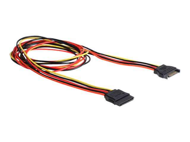 Delock Spannungsversorgungs-Verlängerungskabel - SATA-Stromstecker (W)