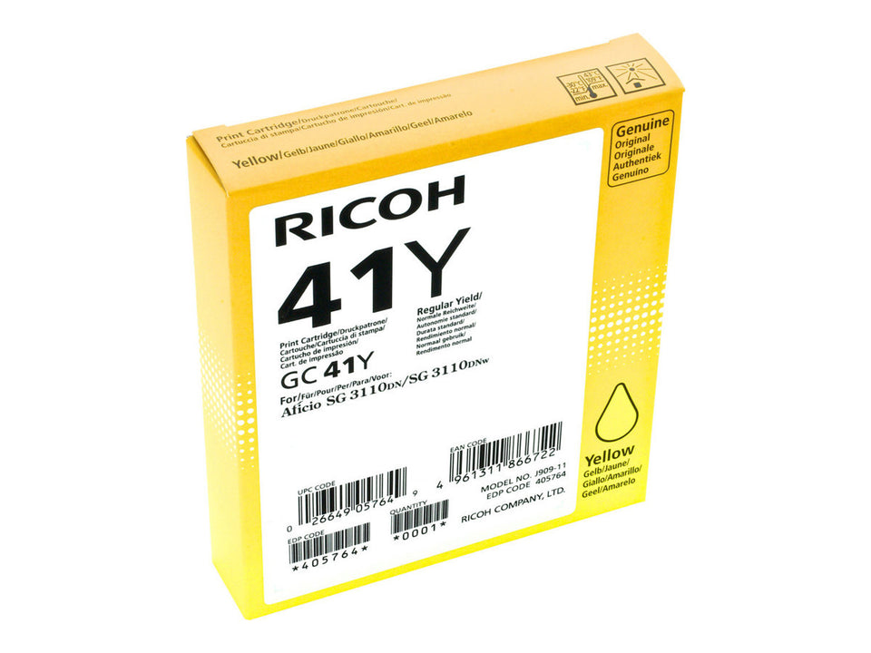 Ricoh Gelb - original - Tintenpatrone - für