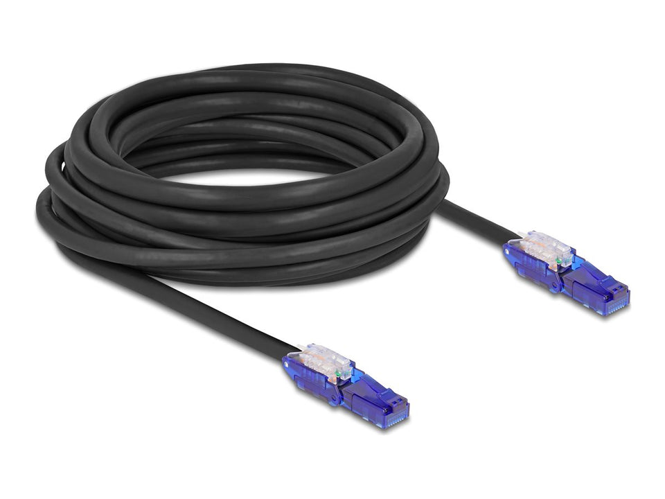 Delock Netzwerkkabel - RJ-45 (M) 180° schwenkbar zu RJ-45 (M)