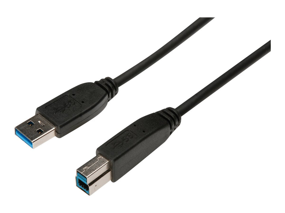 DIGITUS USB-A  USB-B Anschlusskabel, 1,8m