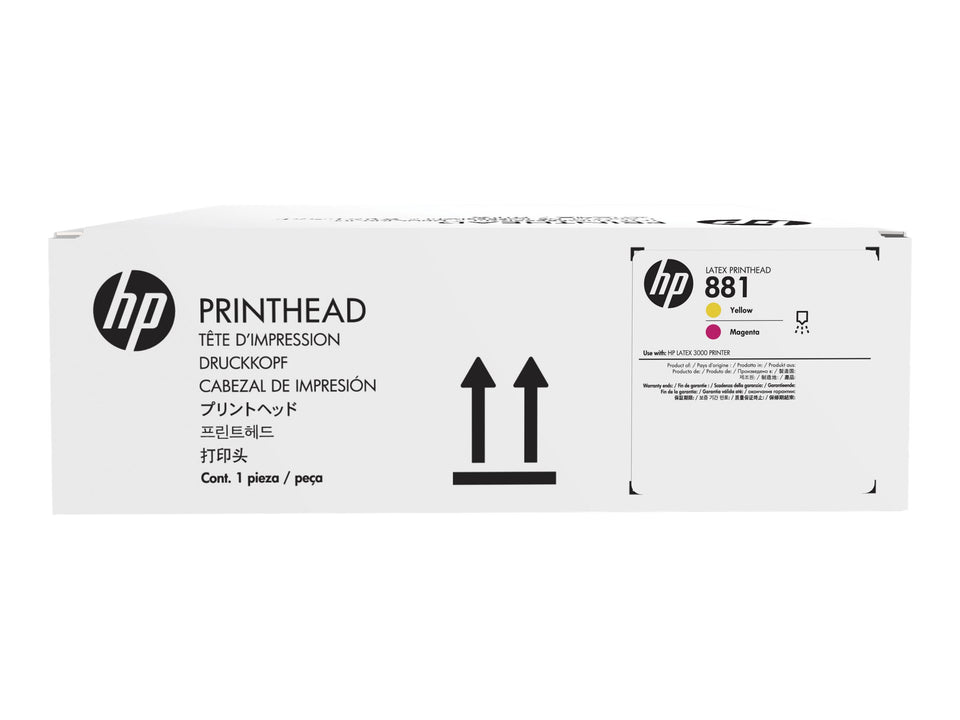 HP 881 - Gelb, Magenta - original - Druckkopf