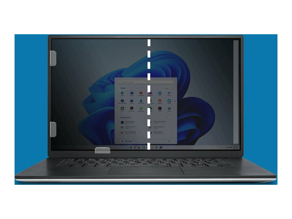 Kensington Blickschutzfilter für Notebook - 2-Wege - abnehmbar - 33,8 cm Breitbild (13,3 Zoll Breitbild)