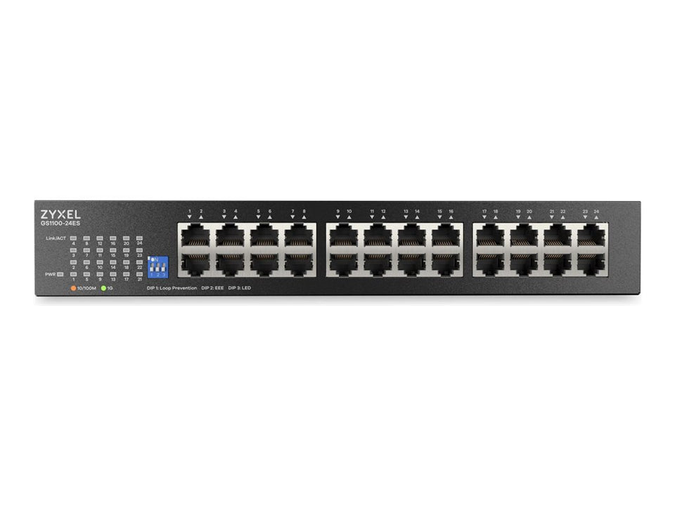 ZyXEL GS1100 Series GS1100-24ES - Switch - schlank