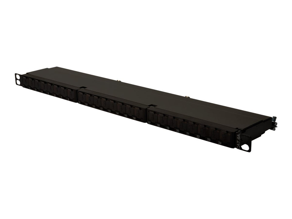 DIGITUS CAT 6A, Klasse EA High Density Patch Panel, geschirmt