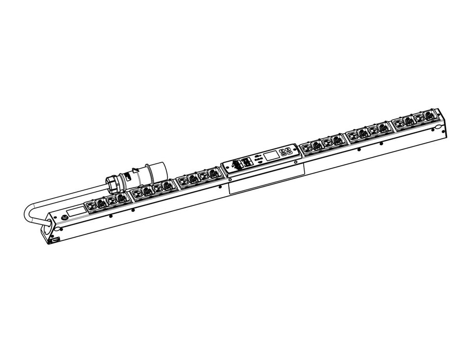 Eaton G4 - Stromverteilungseinheit (Rack - einbaufähig) - mit Schaltung - AC 230-400 V - 3.7 kW - 1-phasig - Ethernet 10/100/1000, USB - Eingabe, Eingang IEC 60309 16A - Ausgangsanschlüsse: 24 (12 x IEC 60320 C13, 12 x IEC 60320 C39)