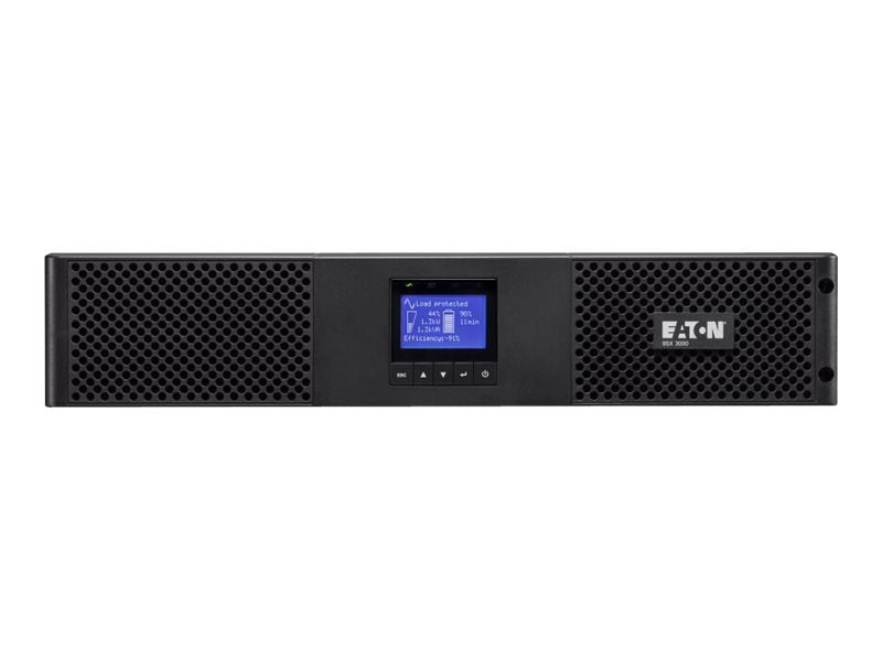 Eaton 9SX 9SX1000IR - USV (Rack - einbaufähig) - Wechselstrom 200/208/220/230/240 V - 900 Watt - 1000 VA - RS-232, USB - Ausgangsanschlüsse: 6 - PFC - 2U - 48.3 cm (19")