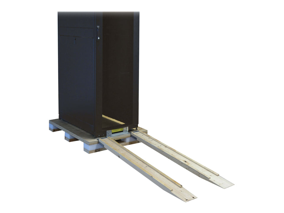 Eaton Tripp Lite Series 48U Rack Enclosure Server Cabinet Shock Pallet w/ 3000LB Capacity - Schrank für Rack-Gehäuse - Schwarz - 48U - 48.3 cm (19")