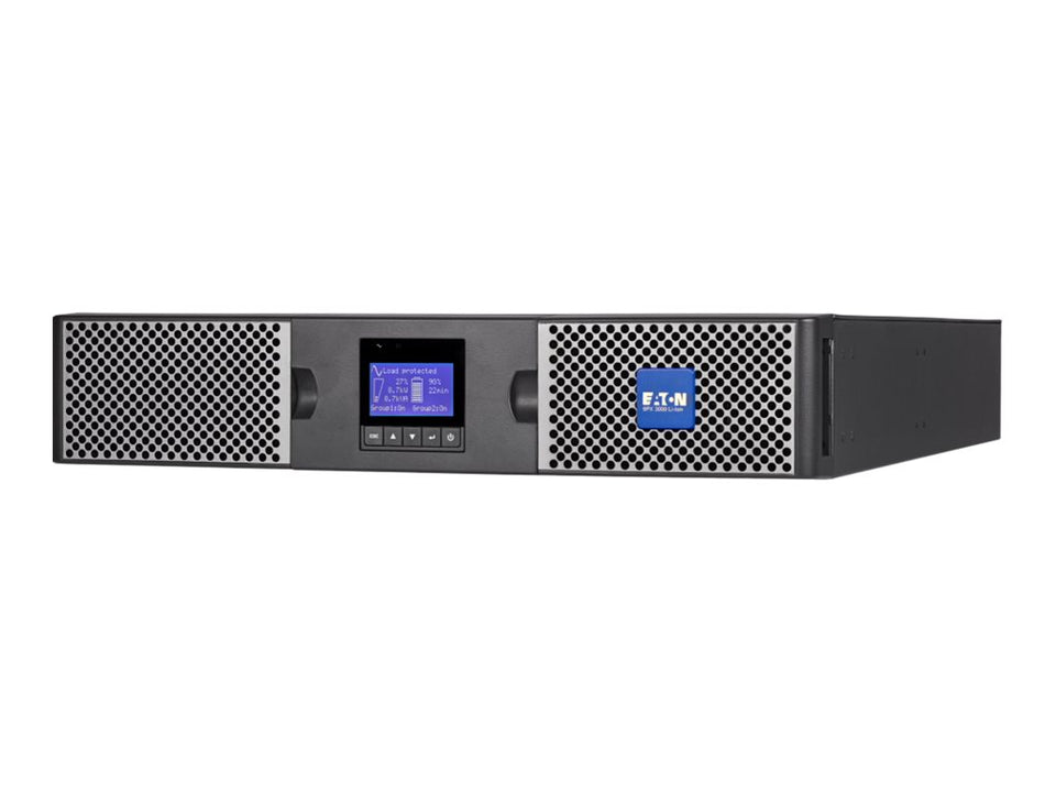 Eaton 9PX 3000i RT2U - USV (in Rack montierbar/extern) - Wechselstrom 200/208/220/230/240 V - 3000 Watt - 3000 VA - 1-phasig - RS-232, USB - Ausgangsanschlüsse: 10 - PFC - 2U - 48.3 cm (19")