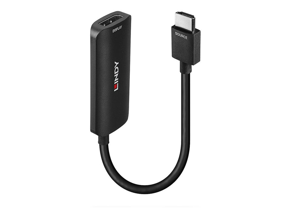 Lindy Adapterkabel - HDMI männlich zu DisplayPort, Mikro-USB Typ B (nur Strom)